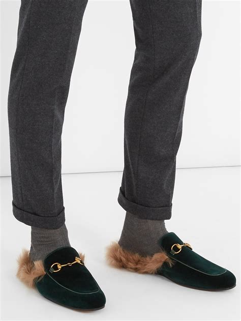 gucci fur loafers buy|gucci fur loafers men.